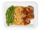 Turkey Meatballs, Spanish Style Rice & Green Beans