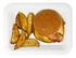 Ranch Burger with Red Potato Wedges